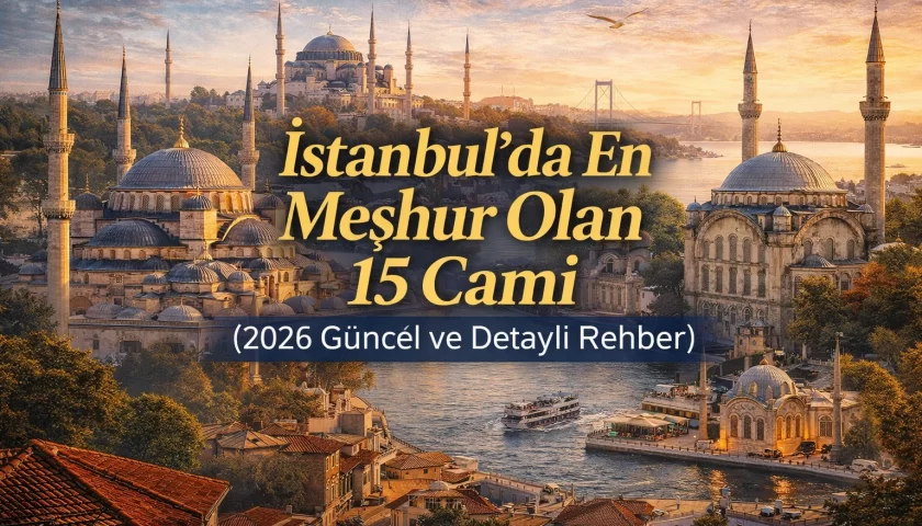 İstanbul’da En Meşhur Olan 15 Cami (2026 Güncel ve Detaylı Rehber)