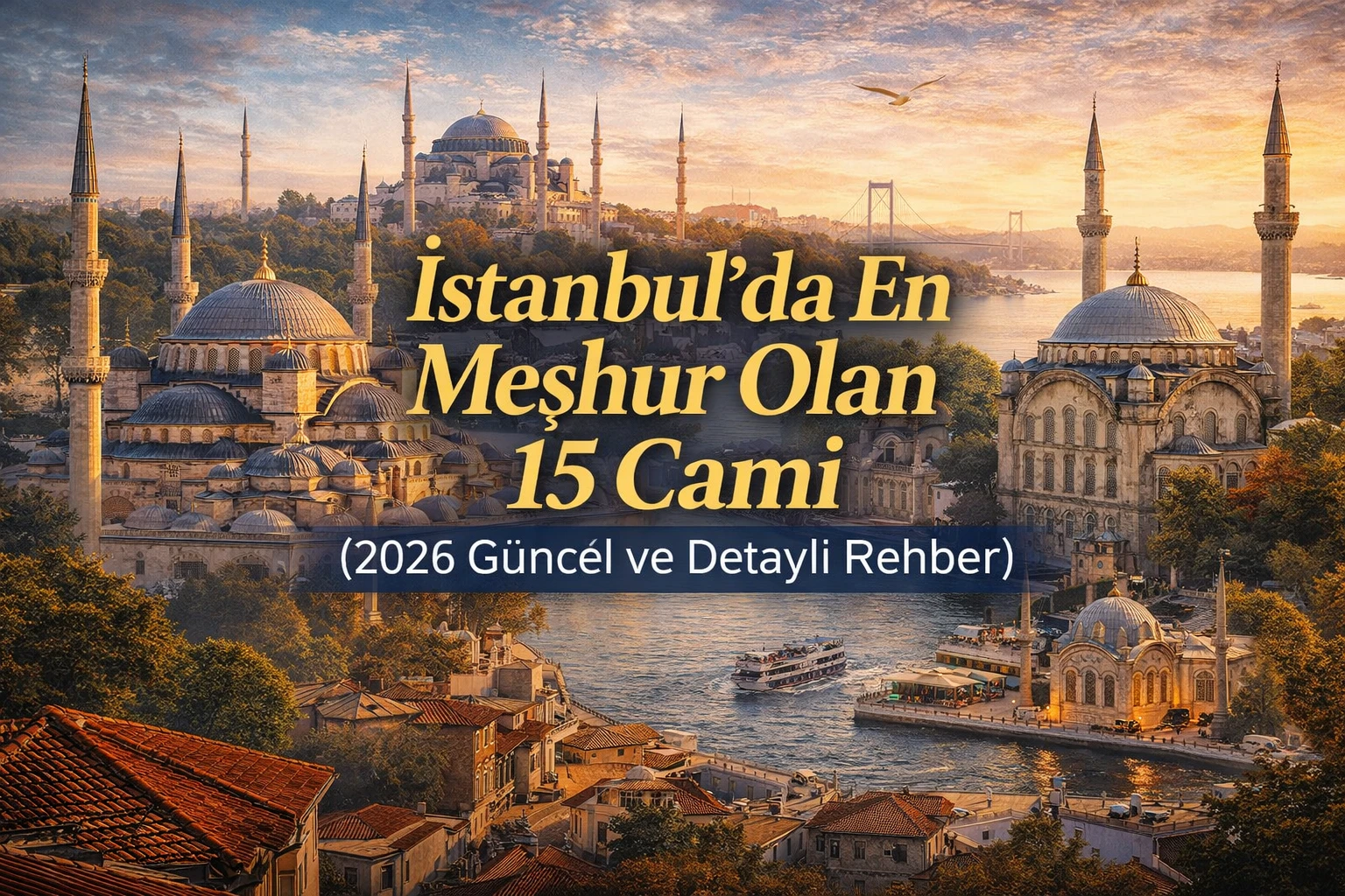 İstanbul’da En Meşhur Olan 15 Cami (2026 Güncel ve Detaylı Rehber)