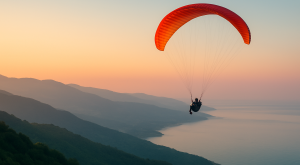 Ordu’da Yamaç Paraşütü