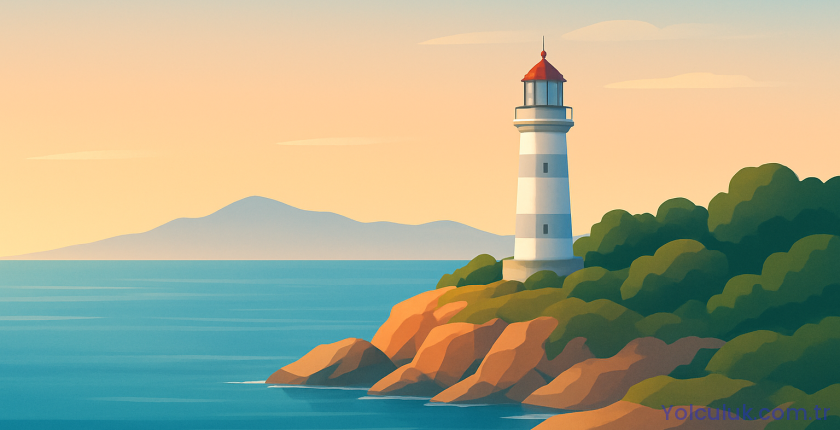 Yason Burnu Feneri ve Deniz Manzarası