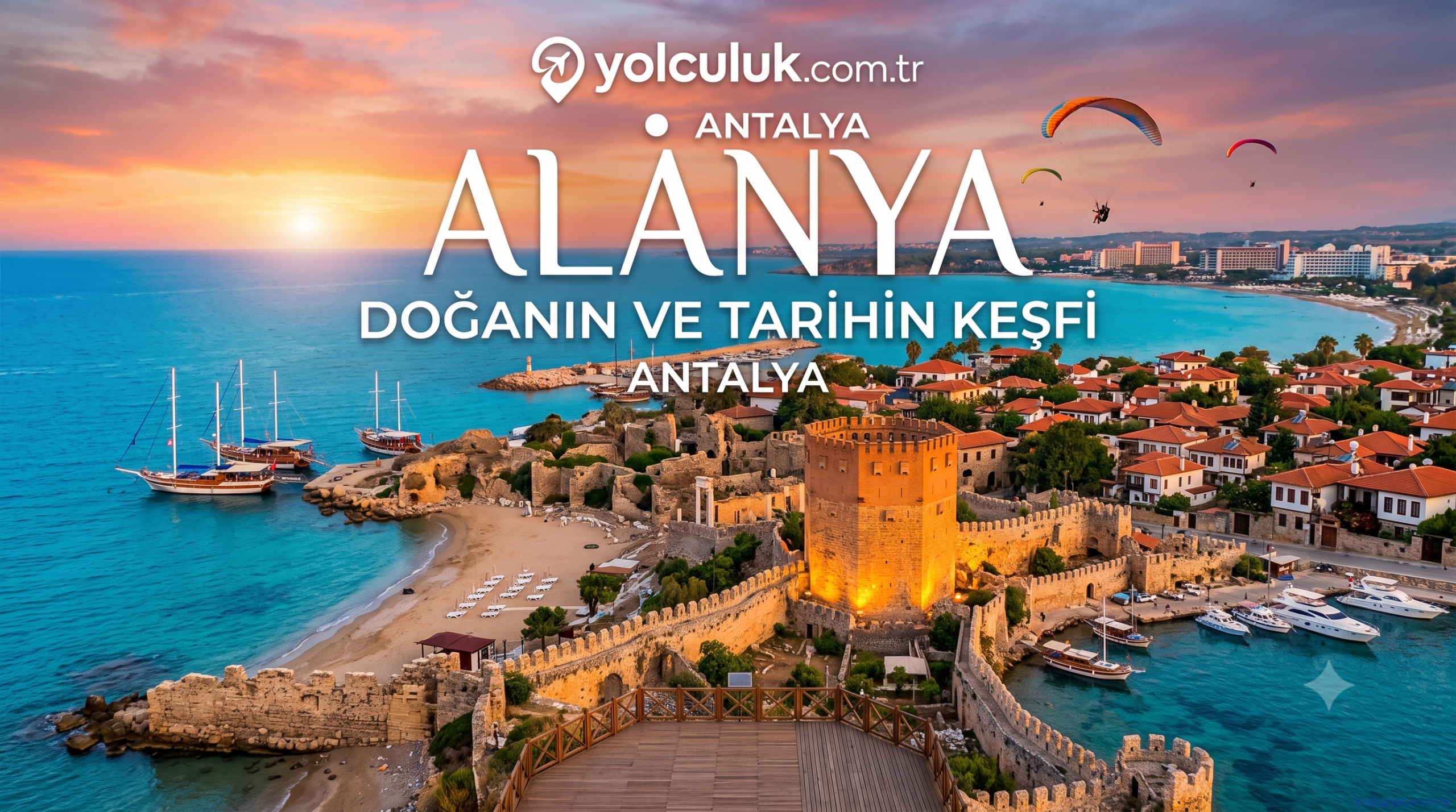 Alanya Gezilecek Yerler (2026): Kale, Kleopatra Plajı ve Mağaralar Rehberi